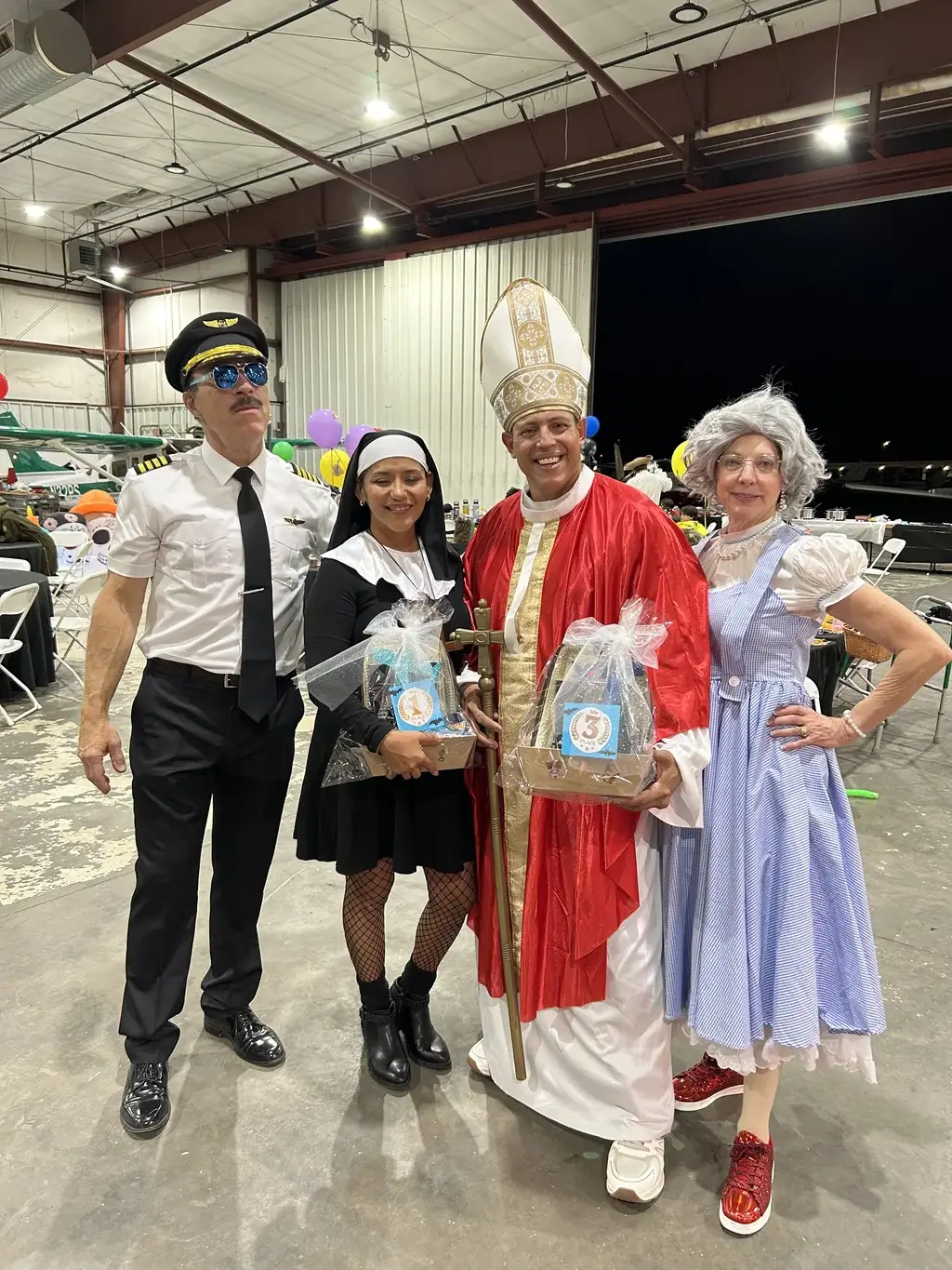 Vegas Aviation costume contest winners